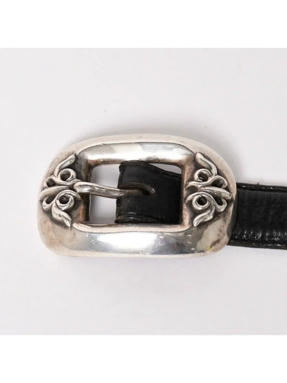 Chrome Hearts 1 Inch Classic Belt Gunslinger 28 Sterling Silver 4